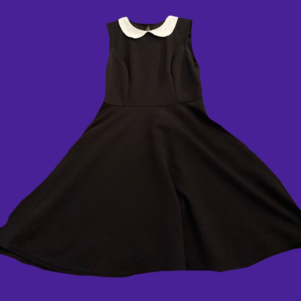 Goth Dark Navy Dress